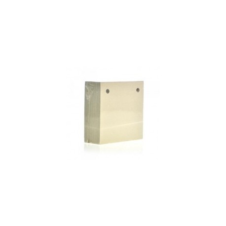 Cartone filtrante 2 fori 20x20 v8