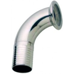 CURVA A MORSETTO CON PORTAGOMMA DN 150X150
