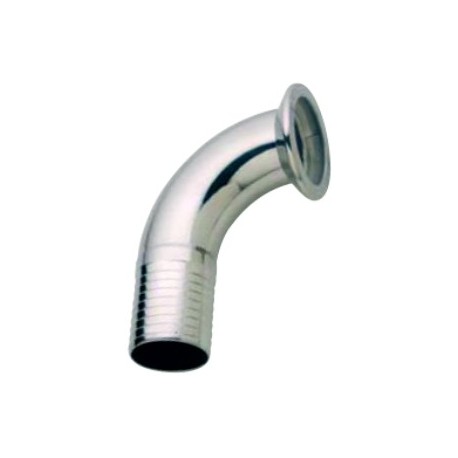 CURVA A MORSETTO CON PORTAGOMMA DN 150X150
