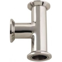 TEE A MORSETTO ANTI RISTAGNO DN 40