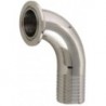 CURVA MORSETTO/PORTAGOMMA ANTIRISTAGNO DN 40X35