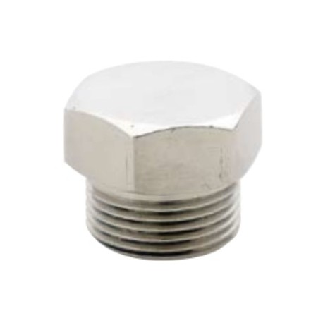TAPPO MASCHIO FILETTATO GAS MICROFUSO DN 1/2"