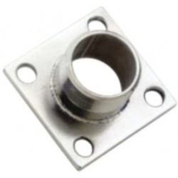 FLANGIA QUADRA/TRONCH. FIL.MASC. GAS 80X1"1/2