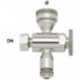 RUBINETTO PORTALIV. INF./SALD. 3/8" (TUBO MM16)