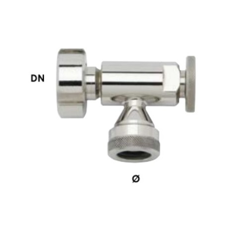 RUBINETTO PORTALIV. SUP. M. DIN 15 (TUBO MM24)