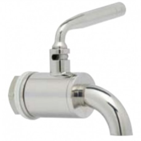 RUBINETTO A SFERA CON GHIERA ESAGONALE 3/4"