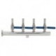 DISTRIBUTORE CON VALVOLE ATT.FEMM. DIN40 10 USCITE